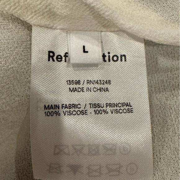 NWOT Reformation Sable Midi Dress Blueberries Size Large - Picture 8 of 12